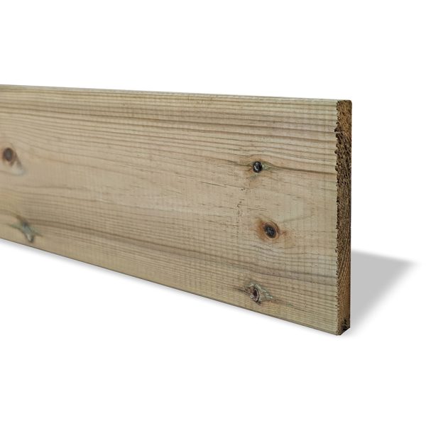 Onlywood Frangivista Fai da te in Legno di Pino autoclavato - PERLINA ORIZZONTALE ad incastro Lunghezza 100 cm-0