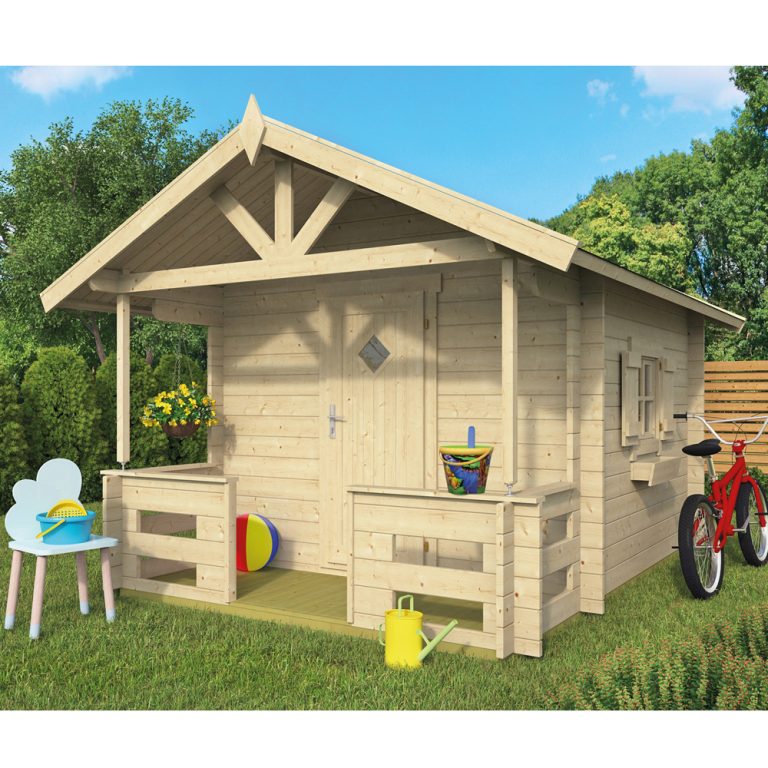 Onlywood Casetta in Legno per bambini MARII 235 x 235 ccm -0