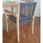 Onlywood Sedia in Teak da giardino TOLEDO - 56 x 52 x 80h cm-56183