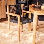 Onlywood Sedia in Teak da giardino TOLEDO - 56 x 52 x 80h cm-79849