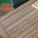 Onlywood Tavolo da giardino in Teak Quadrato - 100 x 100 x 75 h cm -56163