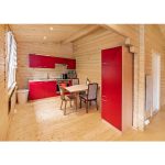 Onlywood Casetta in legno abitabile 70 Mq FINN - 1040 x 740 cm-55548