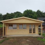 Onlywood Casetta in Legno Abitabile 30 Mq RUNE - 595 x 795 cm - Spessore 70 mm-0