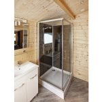 Onlywood Casetta in legno abitabile 50 Mq KAY - 800 x 595 cm - Spessore 70 mm-55519