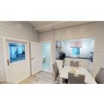 Onlywood Casetta in legno abitabile 50 Mq KAY - 800 x 595 cm - Spessore 70 mm-55517