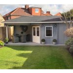 Onlywood Casetta in legno con tettoia laterale OLSON 705 X 300 cm-55317