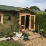 Onlywood Casetta in legno abitabile 60 Mq SKERRIES - 1050 x 650 cm - Spessore 70 mm-55434