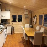 Onlywood Casetta in legno abitabile 60 Mq SKERRIES - 1050 x 650 cm - Spessore 70 mm-55437