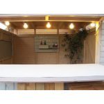 Onlywood Chiosco in Legno CLAUS - 277 x 244 cm -55608