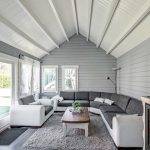 Onlywood Casetta in Legno Abitabile 20 Mq CLOCKHOUSE - 550 x 400 cm -82585