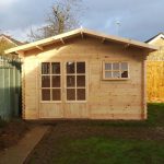 Onlywood Casetta in legno da giardino INGMAR - 380 X 300 cm -55729