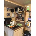 Onlywood Casetta in legno da giardino INGMAR - 380 X 300 cm -55730