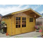 Onlywood Casetta in legno da giardino INGMAR - 380 X 300 cm -55724