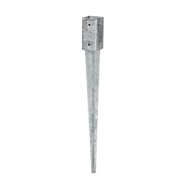 Onlywood Staffa fissaggio a punta per montante 7 x 7 cm-0