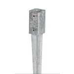 Onlywood Staffa fissaggio a punta per montante 7 x 7 cm-77139