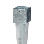 Onlywood Staffa fissaggio a punta per montante 12 x 12 cm-77133