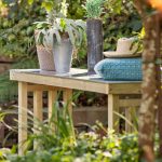 Onlywood Banco da lavoro in legno trattato 180 x 50 x 80 h. cm-58301