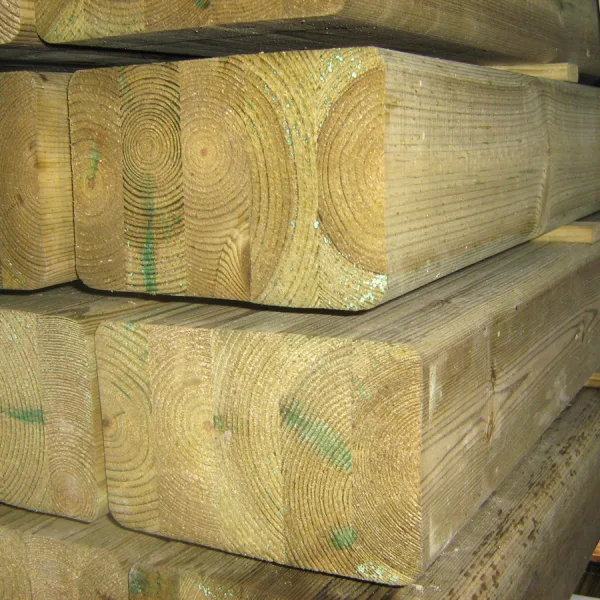 Travi in Legno Lamellare - Pino Trattato - 9 x 9 x 300 cm-76033