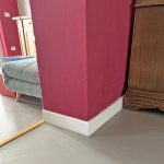 Onlywood Battiscopa MDF Bianco Liscio EVE - 8 x 70 mm - Asta da 2,2 m - Verniciabile -Conf. 11 ML-75770