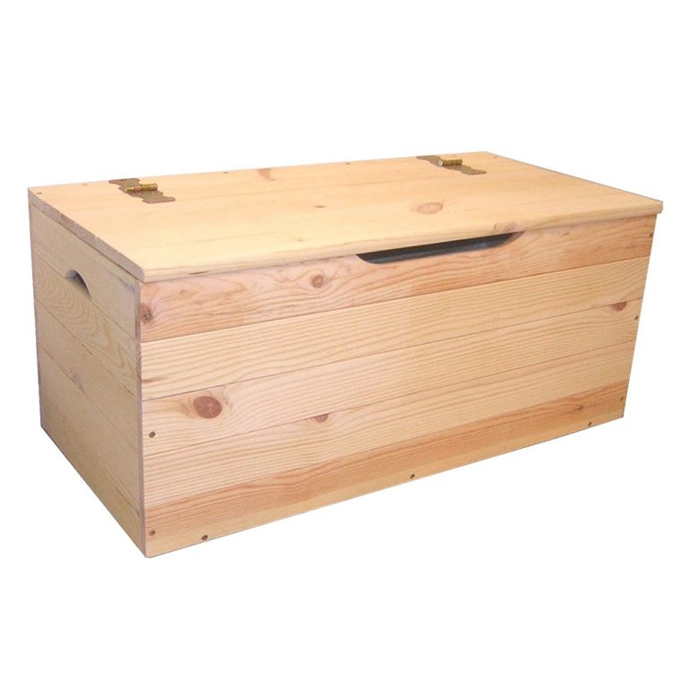 Onlywood Cassapanca in legno da interno ONLY - 100 x 42 x 43h cm -0