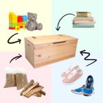 Onlywood Cassapanca in legno da interno ONLY - 100 x 42 x 43h cm -58658