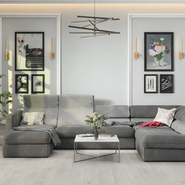 Laminato effetto legno AC4 URBAN Moskova - Superficie Opaca-0