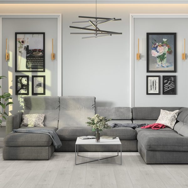 Laminato effetto legno AC4 URBAN Moskova - Superficie Opaca-0