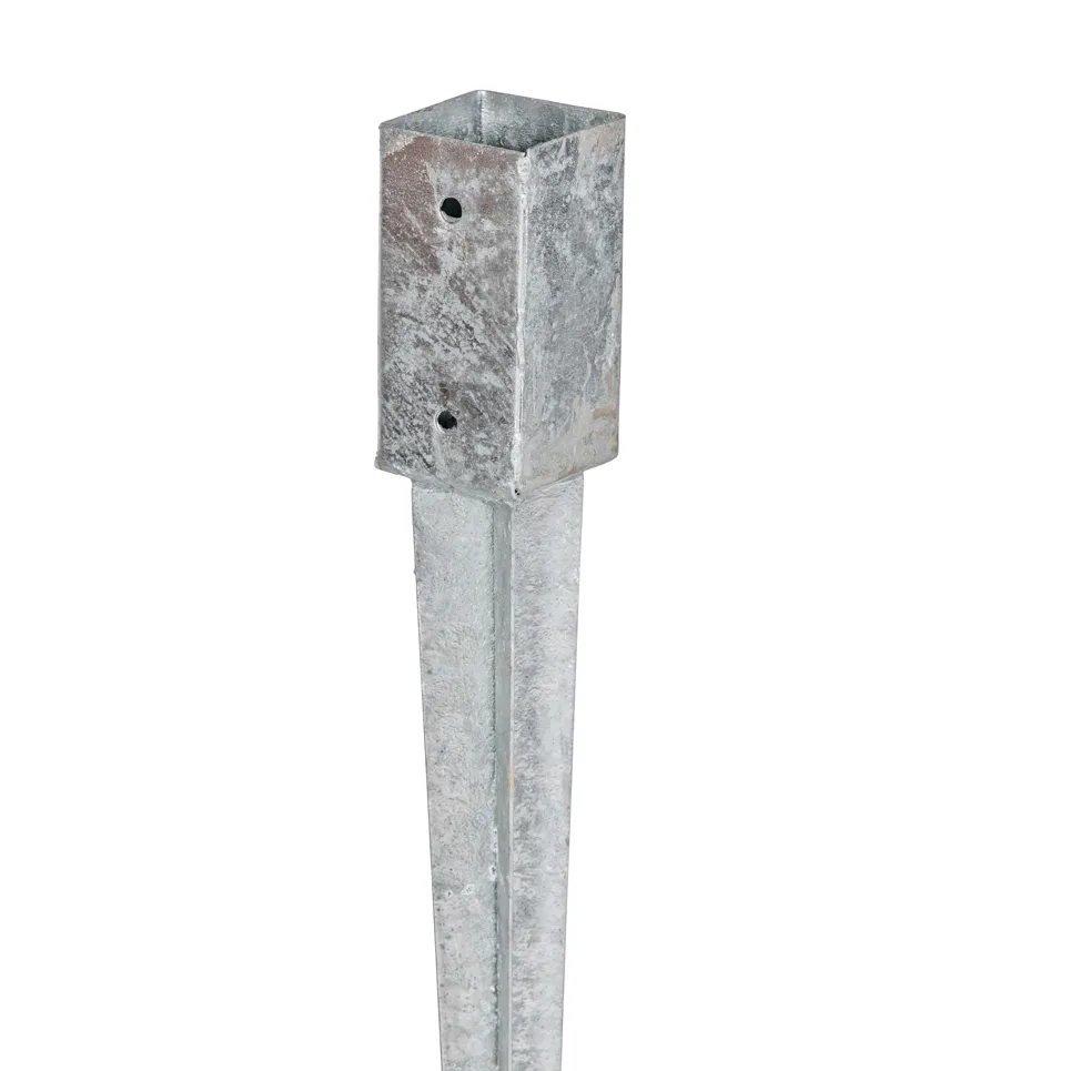 Onlywood Staffa fissaggio a punta per montante 9 x 9 cm-77145