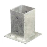 Onlywood Staffa fissaggio a bicchiere per montante 9 x 9 cm-0