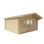 Onlywood Casetta in legno da giardino BLACKPOOL - 440 X 340 cm -77439