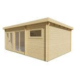 Onlywood Casetta in legno da giardino FLOW - 595 x 400 cm-77520