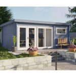 Onlywood Casetta in legno da giardino FLOW - 595 x 400 cm-77523