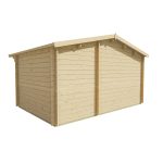 Onlywood Casetta in legno da giardino FRAGA - 450 X 300 cm - Spessore 34 mm-77355