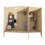 Onlywood Casetta in legno da giardino FRAGA - 450 X 300 cm - Spessore 34 mm-77356