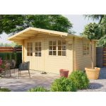 Onlywood Casetta in legno da giardino INGE - 420 X 420 cm -0