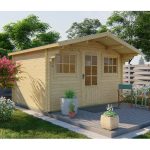 Onlywood Casetta in legno da giardino MIKA - 380 X 300 cm -0