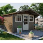 Onlywood Casetta in legno da giardino MIKA - 380 X 300 cm -77317