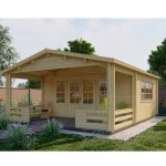 Onlywood Casetta in legno da giardino NOTTINGHAM - 540 X 420 cm -0