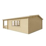 Onlywood Casetta in legno da giardino WIGAN - 540 X 520 cm -77499