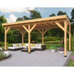 Onlywood Pergola Autoportante in Legno Trattato COMPO 600 x 330 cm-0