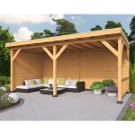 Onlywood Pergola Autoportante in Legno Trattato COMPO 600 x 330 cm-77870