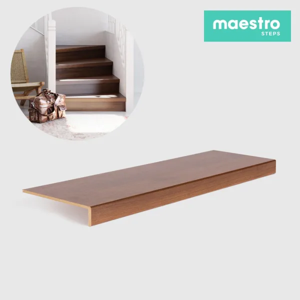 GRADINO MONTANA OAK Rivestimento Scale Interne Fai da te - Larghezza max 100 cm-0