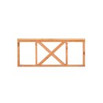 Onlywood Steccato in Legno Trattato 200 x 75 h. cm - Accessorio COMPO-0