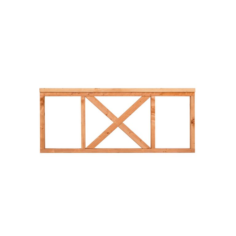 Onlywood Steccato in Legno Trattato 200 x 75 h. cm - Accessorio COMPO-0