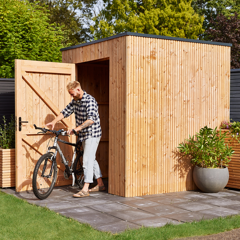 Onlywood Box - Armadio da Esterno in Legno Impregnato DURBIN 214 x 214 cm-0 Onlywood Box - Armadio da Esterno in Legno Impregnato DURBIN 214 x 214 cm-0