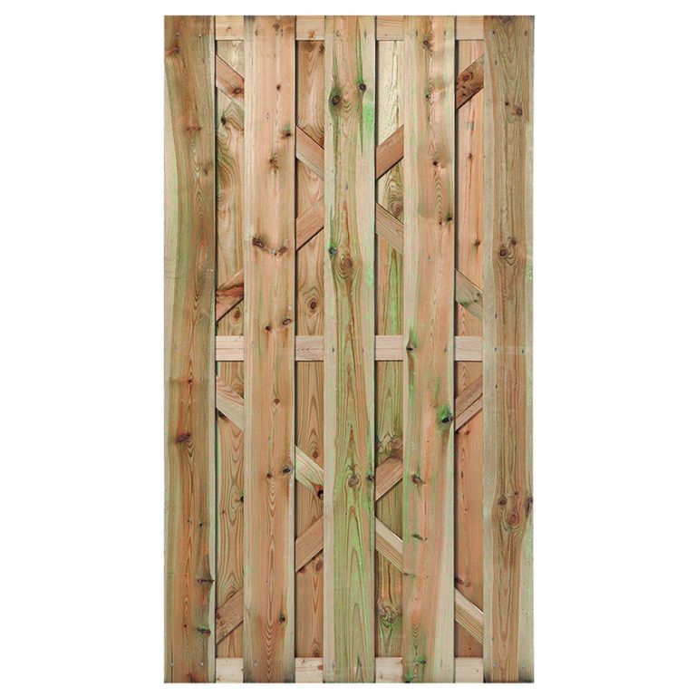 Porta da Giardino 100 X 180 h. cm - Trattata a pressione-0