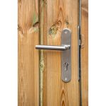 Porta da Giardino Scorrevole 130 X 195 h. cm - Trattato a pressione-78889