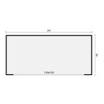 Porta bidoni da esterno 241 x 96 x 170 h.cm in Legno Trattato - RACCOLTA DIFFERENZIATA-78873