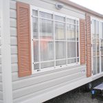 Onlywood Confezione 2 Persiane in Legno da Esterno in Pino Naturale Massello 600 x 1200 mm-80109