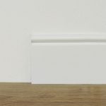 Onlywood Stock 96 ML Battiscopa MDF Bianco Ducale EVE - 14 x 120 mm -Verniciabile-79873